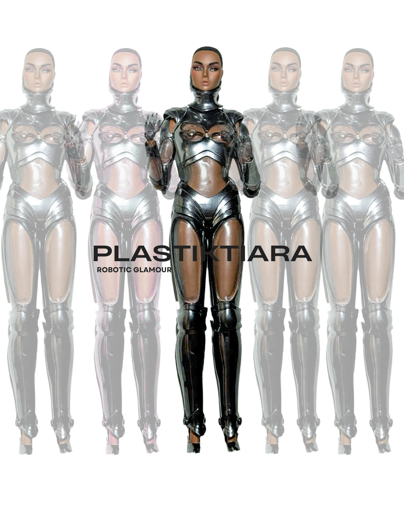 ROBOTIC GLAMOUR | 3D suit for Fashion Royalty & NU FACE DOLL