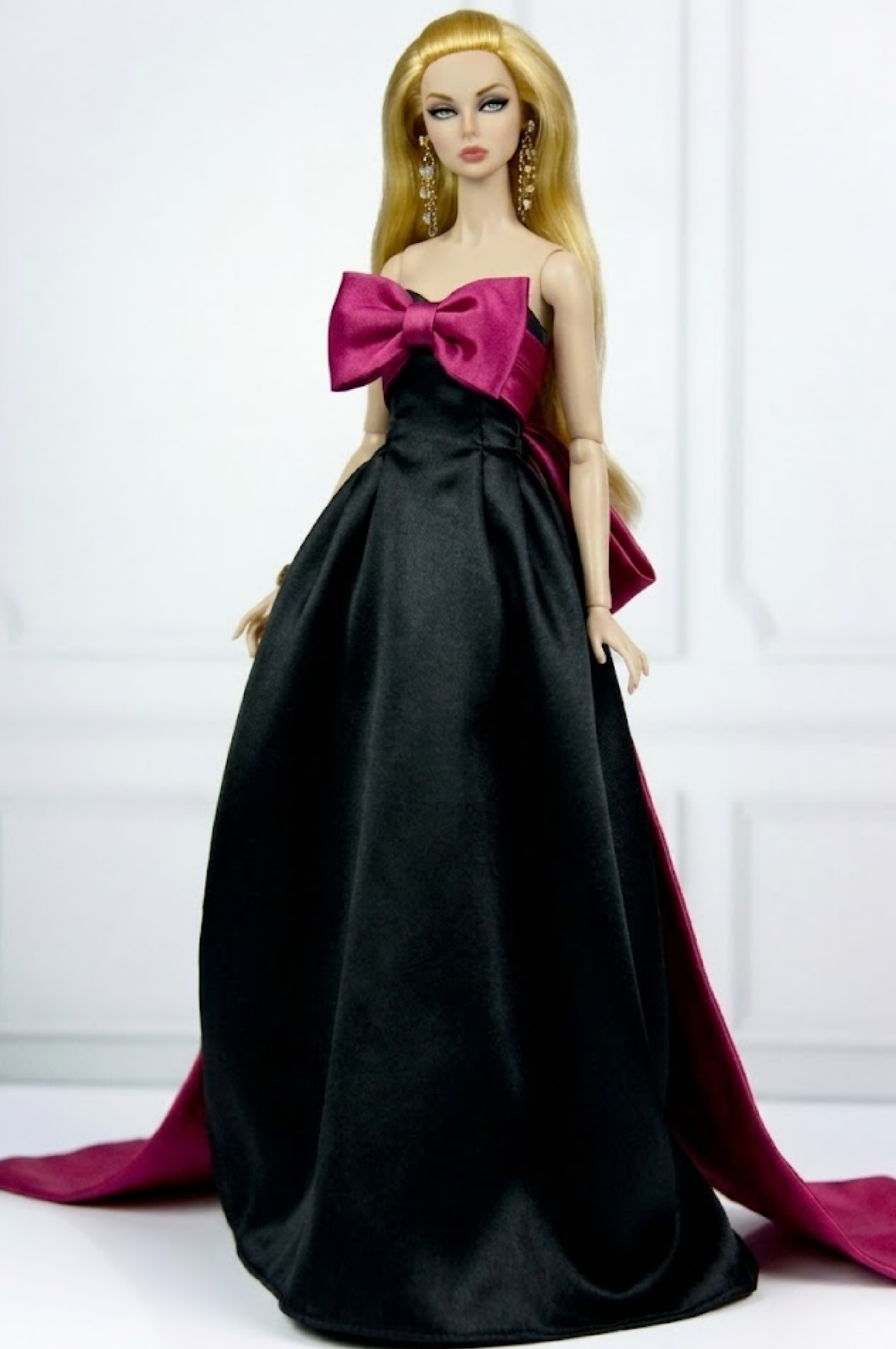 BASIC | Midnight Reverie Gown – Couture Evening Dress for 12” Fashion Dolls