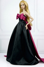 BASIC | Midnight Reverie Gown – Couture Evening Dress for 12” Fashion Dolls