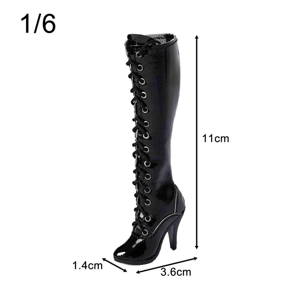 1/6 Doll boots for Fashion Royalty & 12" doll - Inspired by Gucci vintage