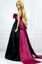 BASIC | Midnight Reverie Gown – Couture Evening Dress for 12” Fashion Dolls