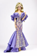 Lavender Starlight Couture Gown – Fashion Royalty 1/6 Scale