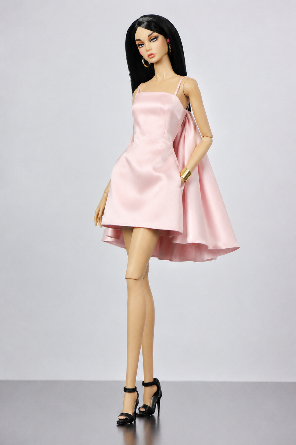 EDEN CHOICE | Spaghetti dress for Fashion Royalty FR 6.0 Doll clothes | Plastiktiara