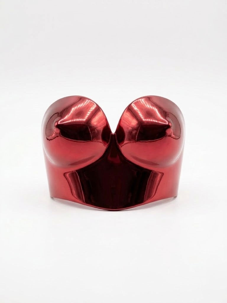 3D Project |  Acrylic plated chromatic chest armor for Fashion Royalty doll clothes