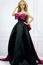 BASIC | Midnight Reverie Gown – Couture Evening Dress for 12” Fashion Dolls