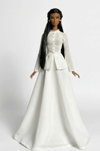 HAUTE | Ivory Elegance Couture Gown Set for Fashion Royalty Dolls 12” / 1:6 Scale Doll Clothes