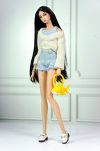 3D PROJEC | 1/6 Scale Shark Bag for Dolls – Mini Plastic Ocean Handbag Accessory for  Fashion Royalty