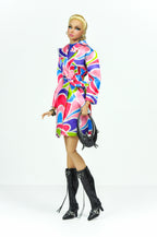 ORDINARY GALS | Colorful Street Fashion Coat Set – 1/6 Scale High Fashion Doll Clothes