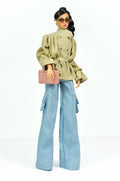 ORDINARY GALS | Casual Chic Cargo Jeans Outfit – 1/6 Scale High Fashion Doll Clothes