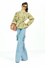 ORDINARY GALS | Casual Chic Cargo Jeans Outfit – 1/6 Scale High Fashion Doll Clothes