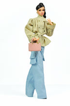 ORDINARY GALS | Casual Chic Cargo Jeans Outfit – 1/6 Scale High Fashion Doll Clothes