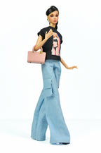 ORDINARY GALS | Casual Chic Cargo Jeans Outfit – 1/6 Scale High Fashion Doll Clothes