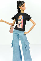 ORDINARY GALS | Casual Chic Cargo Jeans Outfit – 1/6 Scale High Fashion Doll Clothes