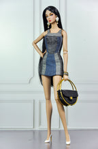 1/6 BAG | Luxury 1/6 Scale Handbag for 1/6 fashion doll Clothes | Mini Designer Bag for 12” Dolls | Collector Doll Accessories