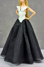 AURA COLLECTION | (TOP ONLY) Swan Sculpt Body Shield for 1/6 Fashion doll clothes