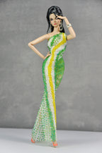 HAUTE | Lime Sorbet Beaded Column Gown for 1/6 Scale Fashion Doll