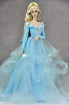 BASIC | Celestial Whisper Tulle Ball Gown  Fantasy Couture 1/6 Scale Fashion Doll Clothes