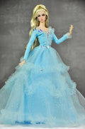 BASIC | Celestial Whisper Tulle Ball Gown  Fantasy Couture 1/6 Scale Fashion Doll Clothes