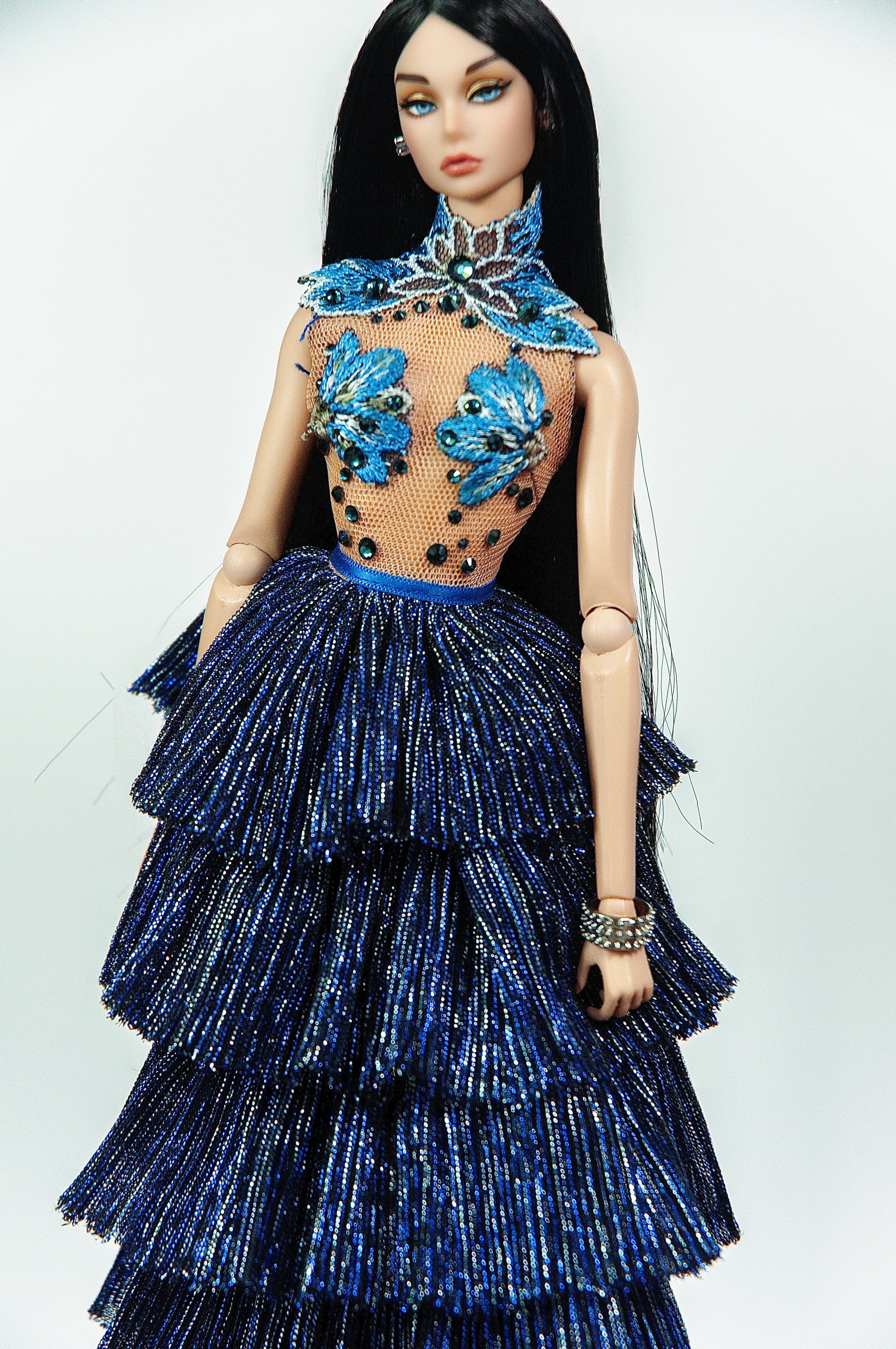 AUG SALE | Handmade doll clothes for Fashion Royalty Doll | Plastiktiara