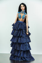 AUG SALE | Handmade doll clothes for Fashion Royalty Doll | Plastiktiara
