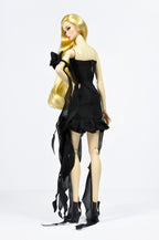 Pink Friday – Avant-Garde Black Dress (1/6 Scale)