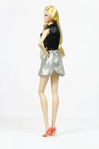 Pink Friday – Silver Bubble Dress (1/6 Scale)
