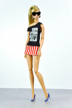 MAY SALE | 1:6 Scale Doll Outfit – Collector Fashion Piece - LOOK 2