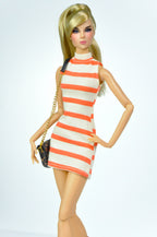 MAY SALE | 1:6 Scale Doll Outfit – Collector Fashion Piece - LOOK 8 (ORANGE)