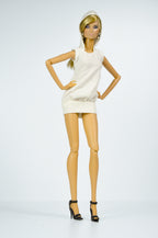 MAY SALE | 1:6 Scale Doll Outfit – Collector Fashion Piece - LOOK 10 (WHITE)