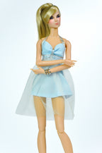 MAY SALE | 1:6 Scale Doll Outfit – Collector Fashion Piece - LOOK 14 (BLUE)