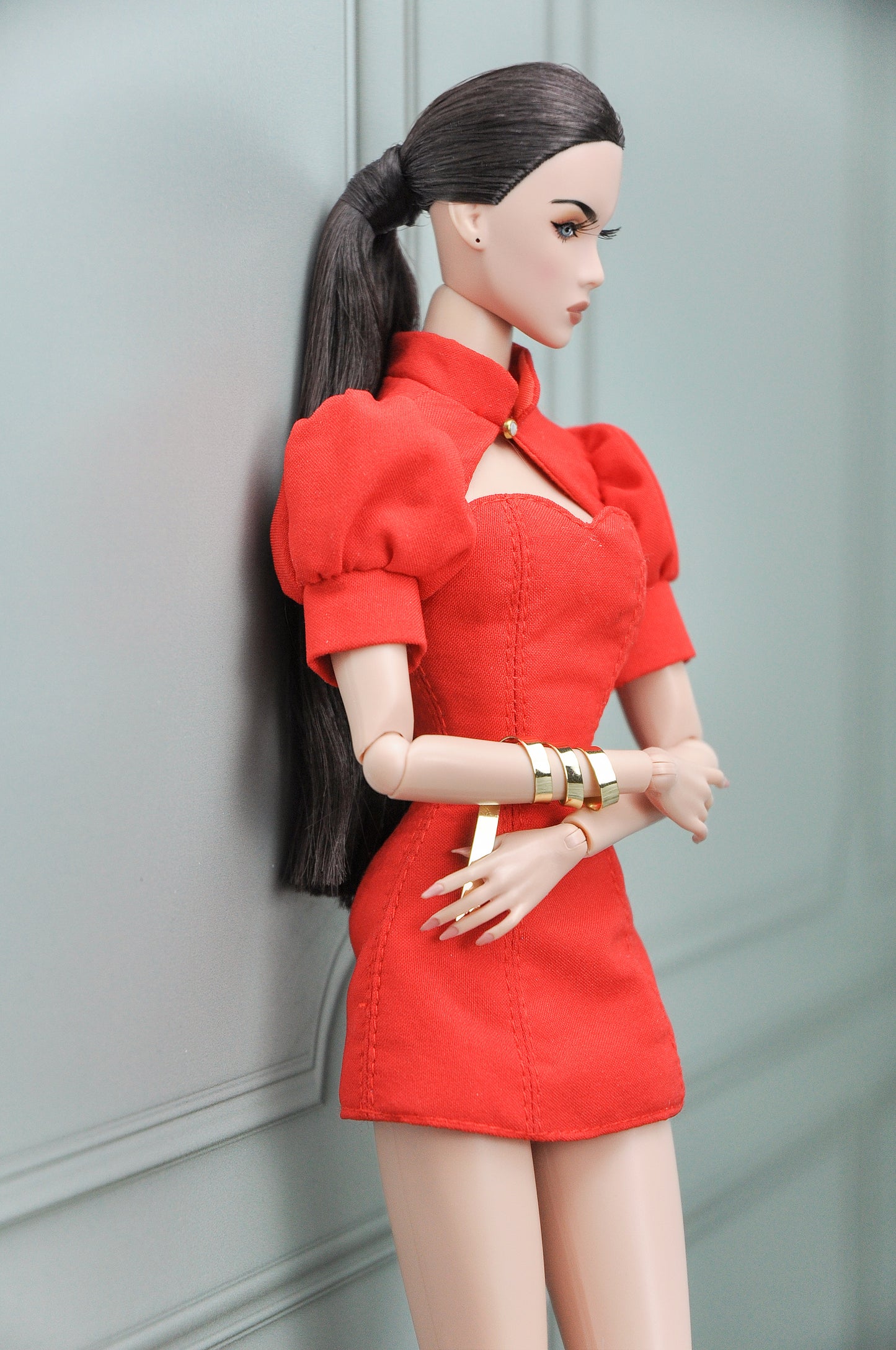 LUNAR NEW YEAR CAPSULE COLLECTION | Look #1 - Red dress with bolero top