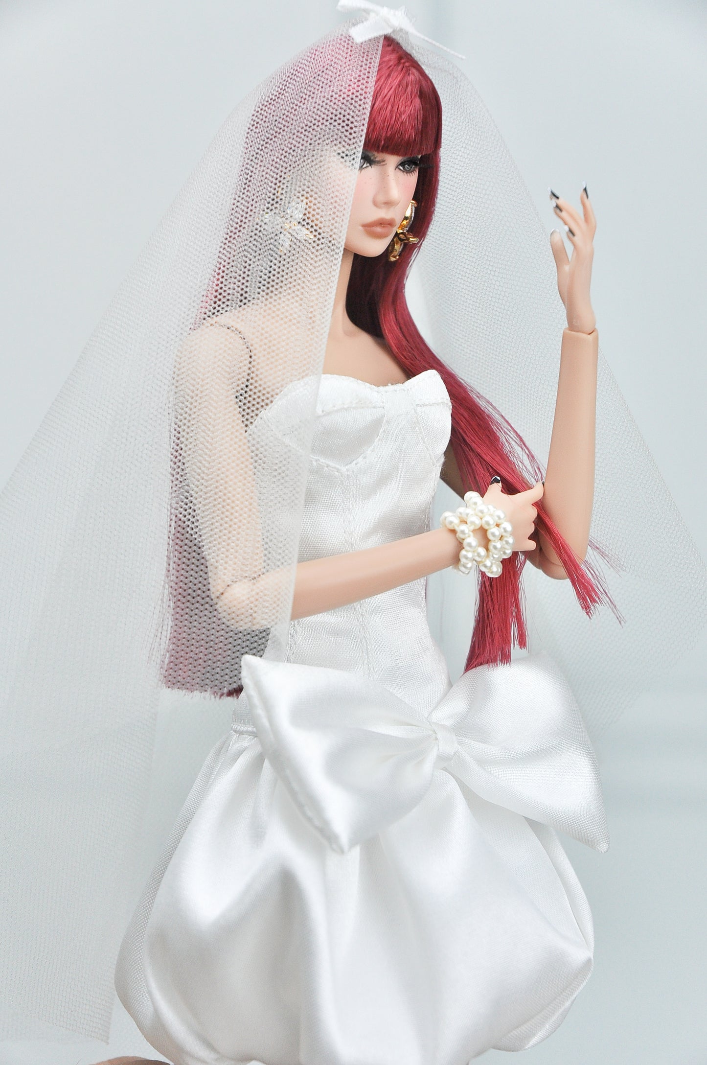 A Girl Next Door - IVY | Bridal outfit corset dress for Fashion Royalty 6.0 doll clothes