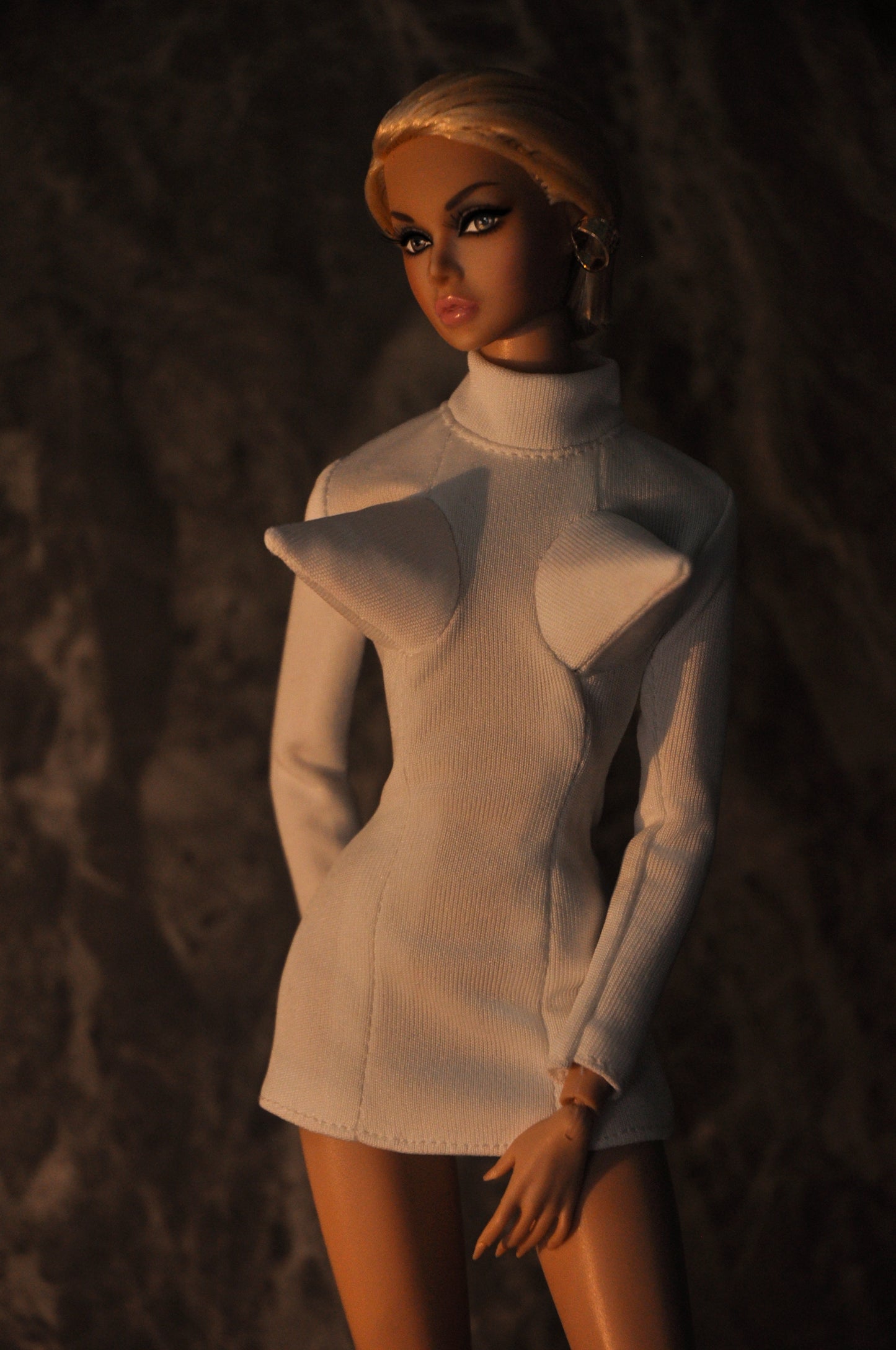 "Heart of desert" | Cone bustier basic dress for Fashion Royalty & NU FACE Doll