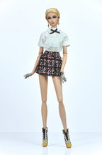 BOUCLE | Set of boucle suit with matching blouse for Fashion Royalty & NU FACE 6.0