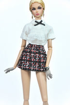 BOUCLE | Set of boucle suit with matching blouse for Fashion Royalty & NU FACE 6.0
