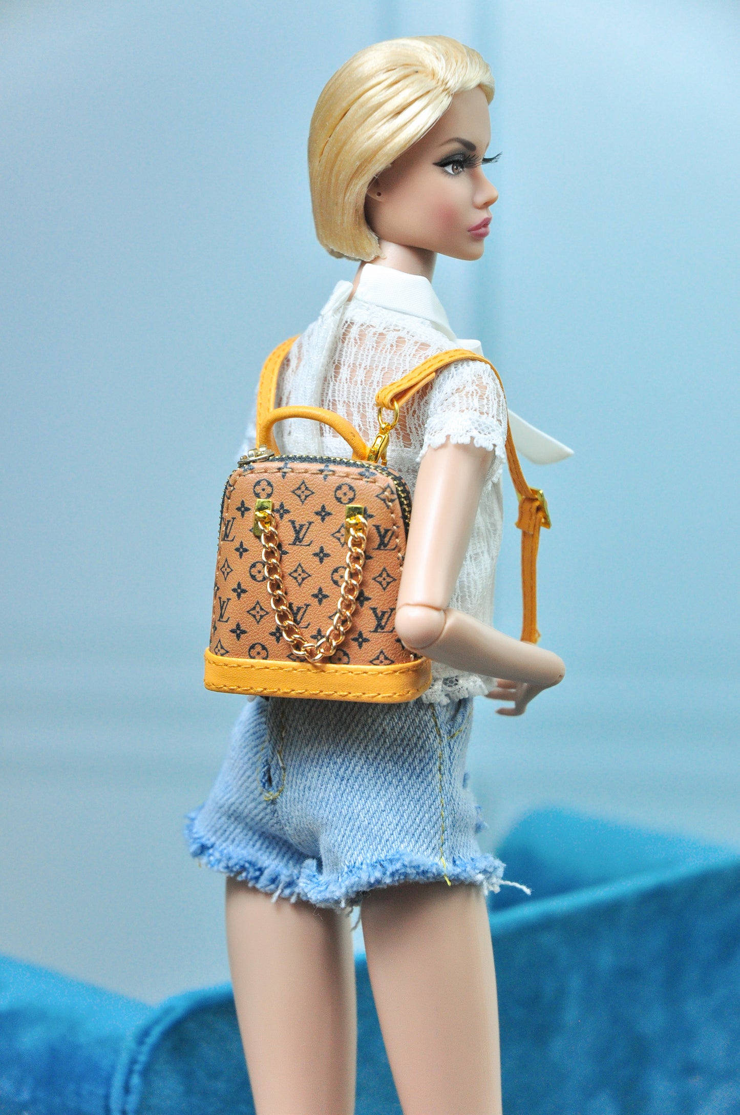 LOUIS LOVER | Handbag for 1/6 assortment - Clutchs and bags for 1/6 Fashion Royalty Nu FACE Doll