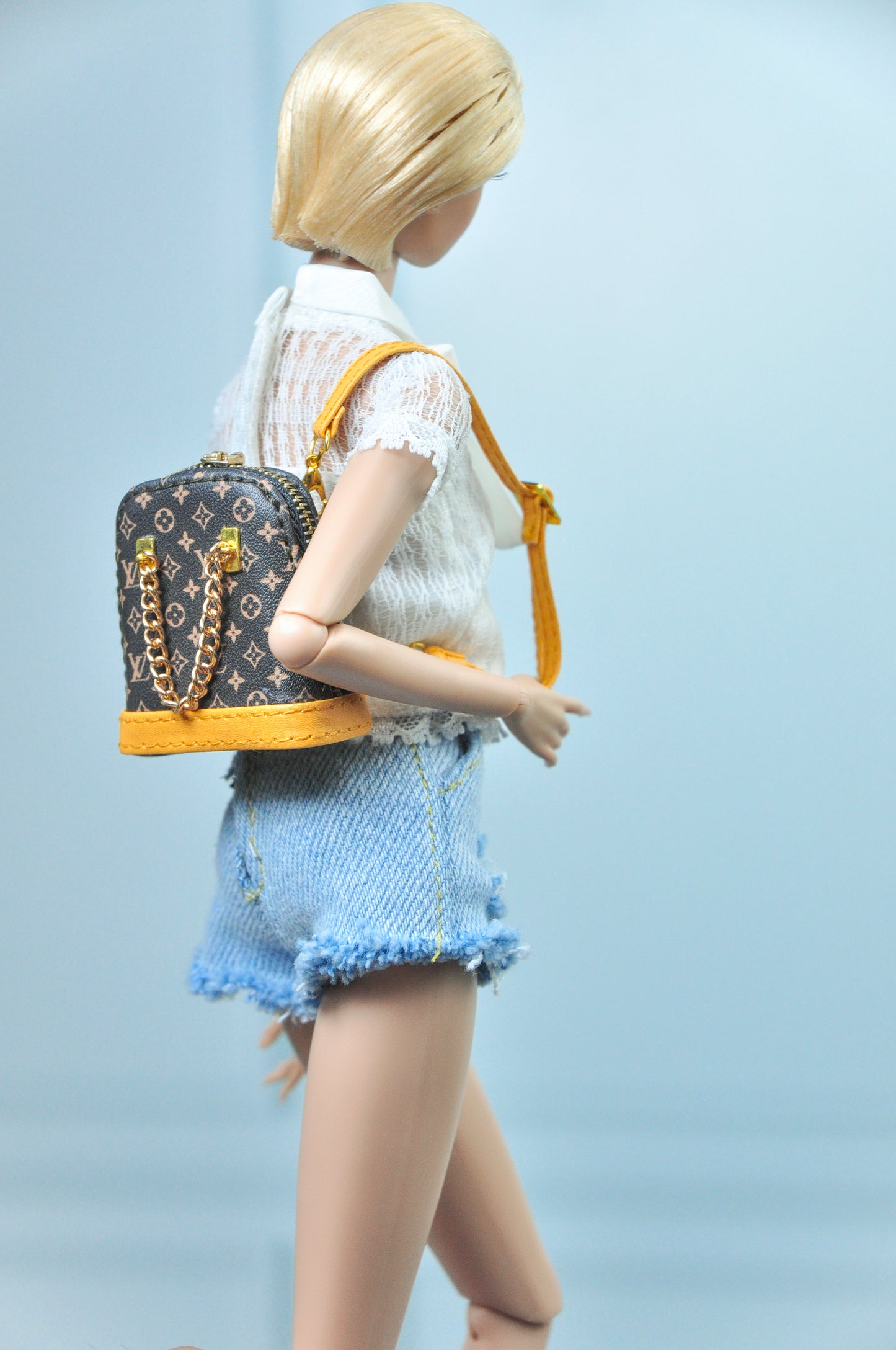 LOUIS LOVER | Handbag for 1/6 assortment - Clutchs and bags for 1/6 Fashion Royalty Nu FACE Doll