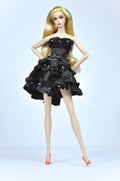 BASIC | Midnight Pearl Ruffle Dress – Fashion Royalty 6.0 / NU Face