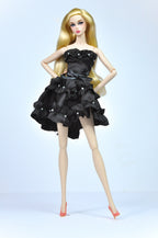 BASIC | Midnight Pearl Ruffle Dress – Fashion Royalty 6.0 / NU Face