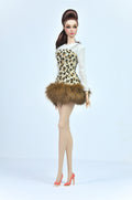 BASIC | 'Modern Print" Mini Dress – Fashion Royalty 6.0 & NU FACE Doll Clothes