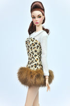 BASIC | 'Modern Print" Mini Dress – Fashion Royalty 6.0 & NU FACE Doll Clothes