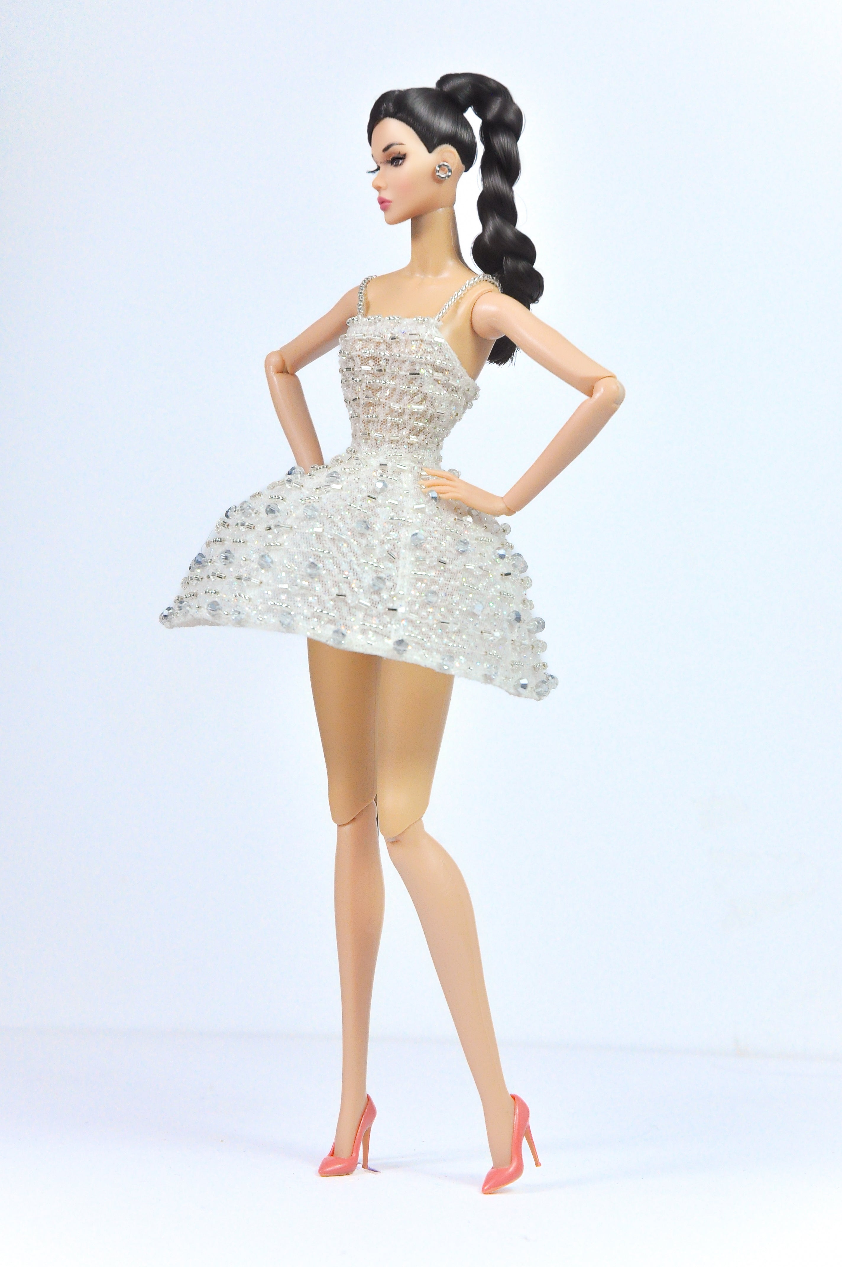 OOAK | Galaxy Million - Handmade Couture Outfit for 1/6 Fashion Royalty Doll