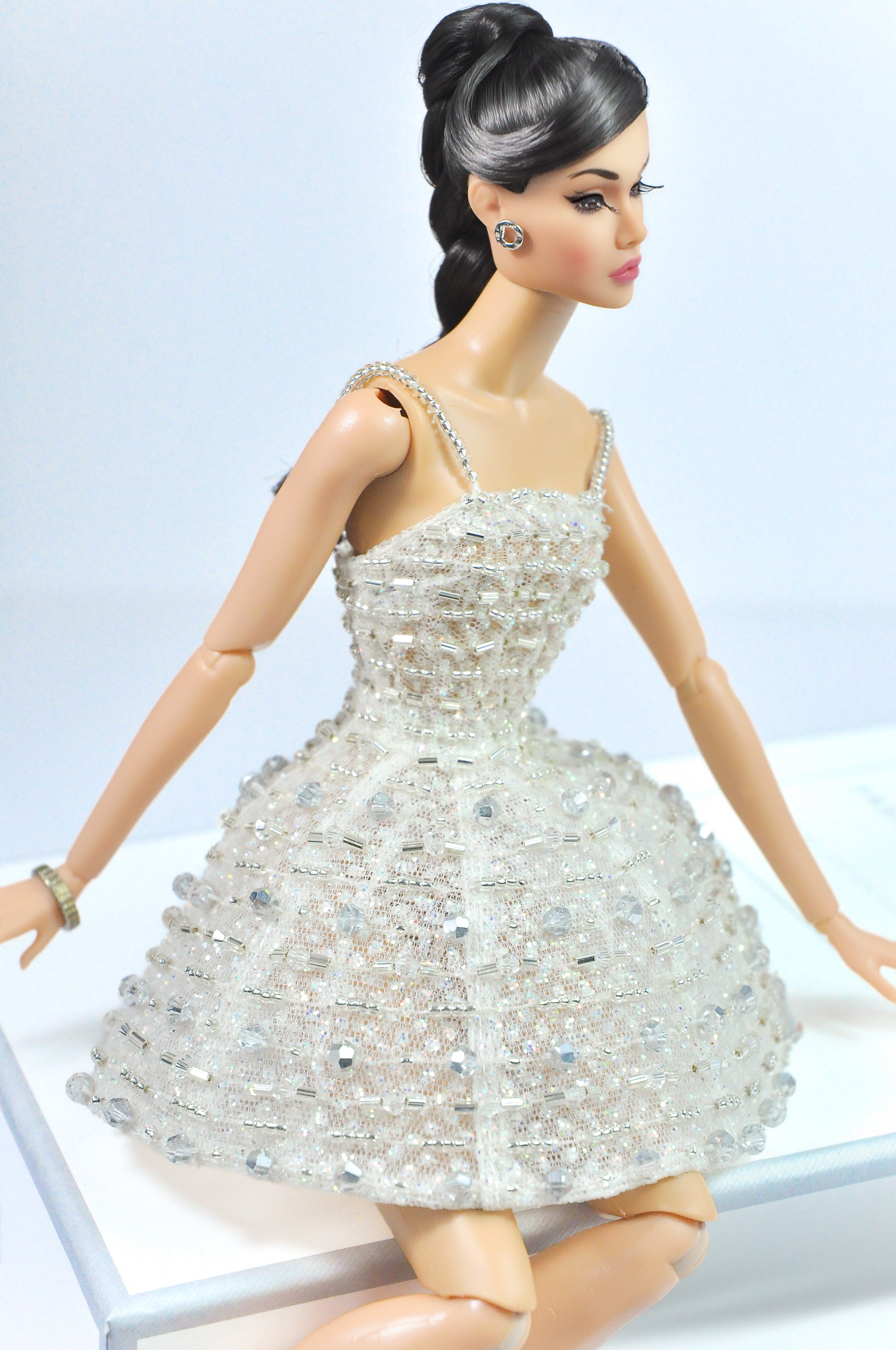 OOAK | Galaxy Million - Handmade Couture Outfit for 1/6 Fashion Royalty Doll