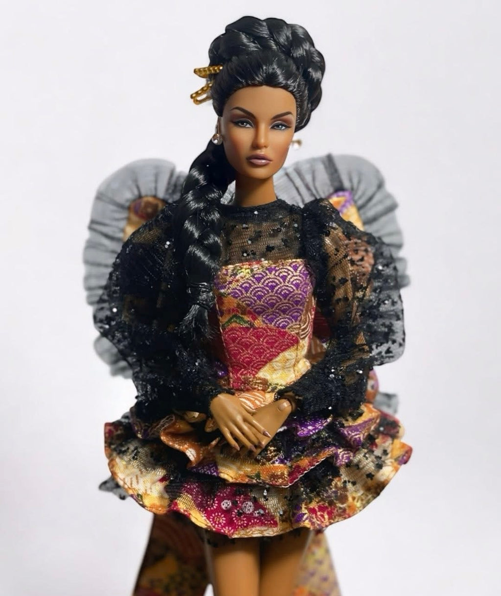 BASIC| "Ophelia" – OOAK 1/6 Scale High Fashion Doll Clothes Outfit