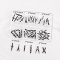 DIY | Mini Safety Pin Charms Set with Organizer Box, Rhinestone Jewelry Findings, Gold Silver Gunmetal Charms, Doll Clothes Accessories | Plastiktiara