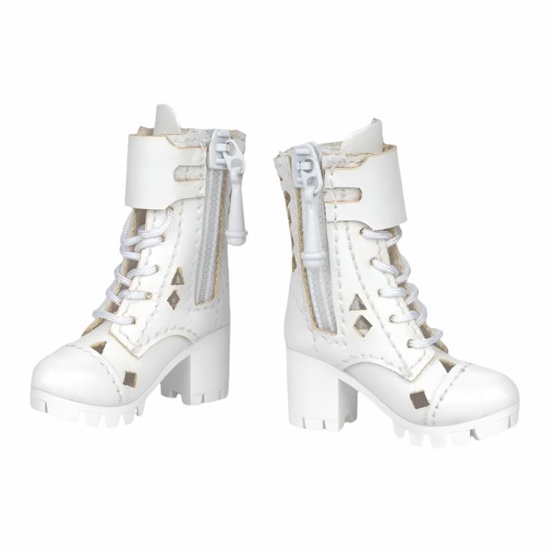 Fashion Royalty & NU FACE Boots Laser cut with zipper closure