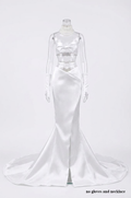 AURA | Ivory Pearl Siren Gown — 1/6 Fashion doll clothes