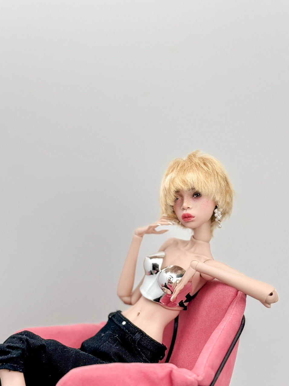 POVOVY Sister  - 1/4 BJD  3D Sculptural Bustier top