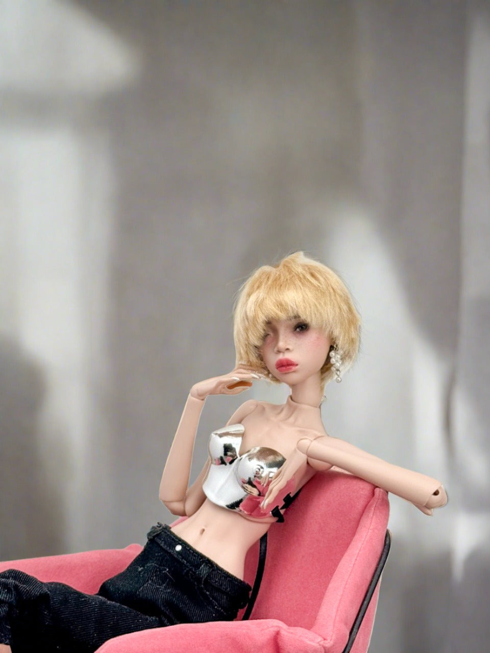 POVOVY Sister  - 1/4 BJD  3D Sculptural Bustier top