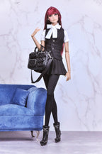 MODERN SENSUAL | Preppy Vest and Pleated Skirt Set for Fashion Royalty 6.0 | 1/6 Chic Outfit